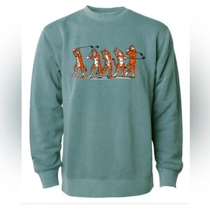 NWOT GOLF TIGER SWING CREWNECK